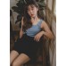 Belt Tie Frill Trim Knot Waist Shorts